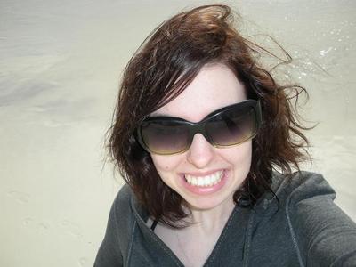 Look! It's me on the beach!!!
