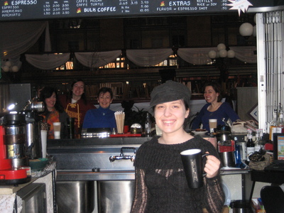 Nicole, our Barista